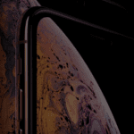 La parte superior de la pantalla del iPhone X