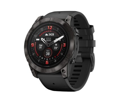 Garmin Epix™ Pro Gen 2 Sapphire 51mm  Gris Carbono Titanium + Correa Negra